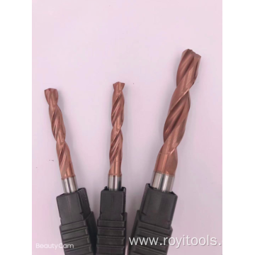 Drill bit with coolant holes 6.3 mm